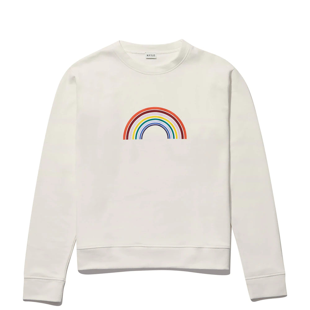 The Raleigh Rainbow Hoodie Sweatshirt with Logo