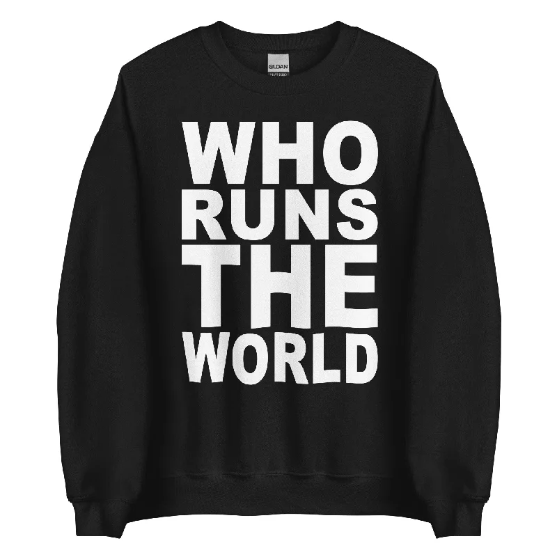 THE ESSENTIAL UNISEX SWEATSHIRT BLACK Printed Hoodies for Women