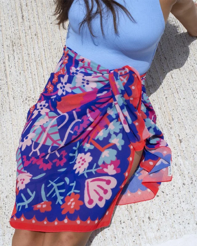 Flower Field Maxi Flowy Wraps