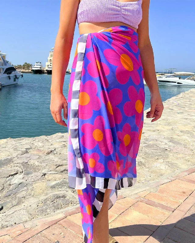Flower Cluster Maxi Flowy Wraps