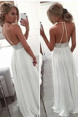 Backless Beading Real Made Prom Dresses Long Evening Dresses Prom Dresses On Sale D74 Wedding Dress Style