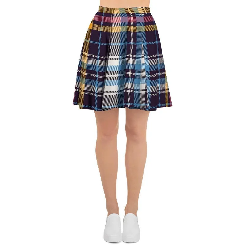 Tartan Plaid Women's Skirt Ruffled unclassified skirts