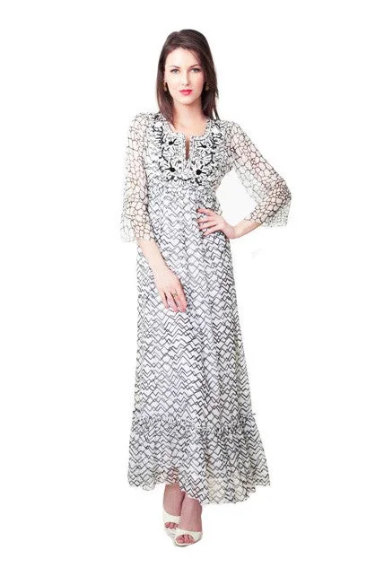 Leaves of Grass, New York Ara Maxi Designer maxi dresses