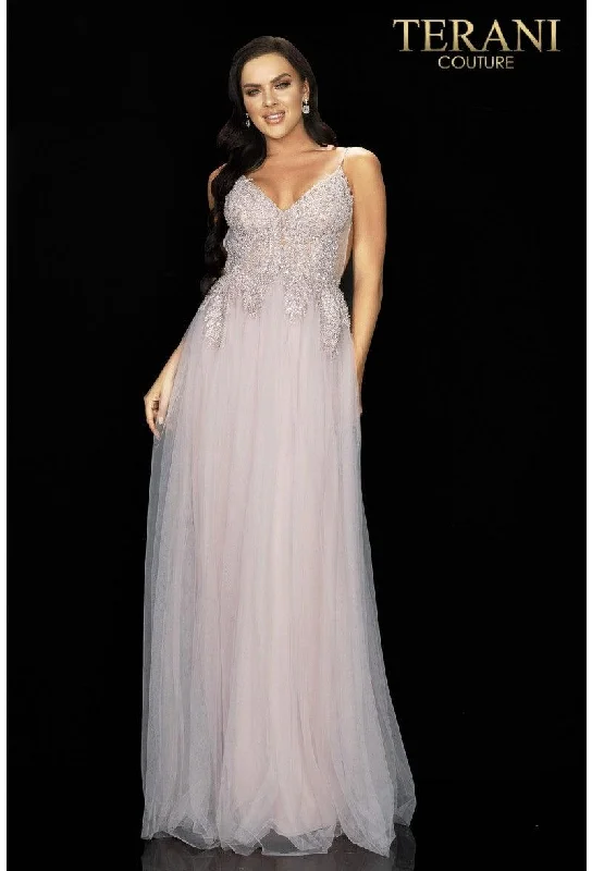 Terani Couture 2011P1107 Long Prom Formal Dress Sleeveless maxi dresses