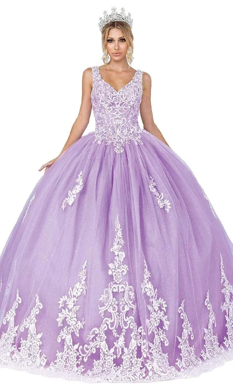 Dancing Queen - 1608 Floral Lace Ballgown Garden party dresses