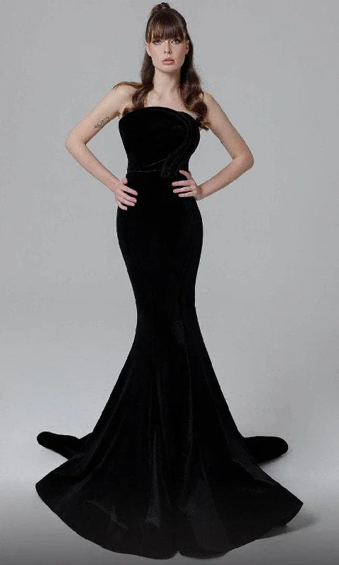 MNM Couture N0465 - Strapless Mermaid Evening Dress Plus size party dresses