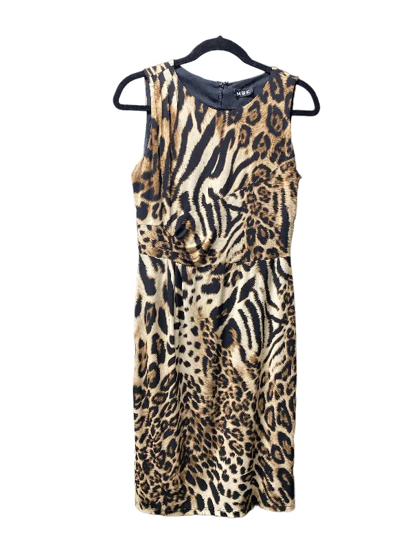 Animal Print Dress Casual Short Msk, Size 6 New Year's Eve floral dresses