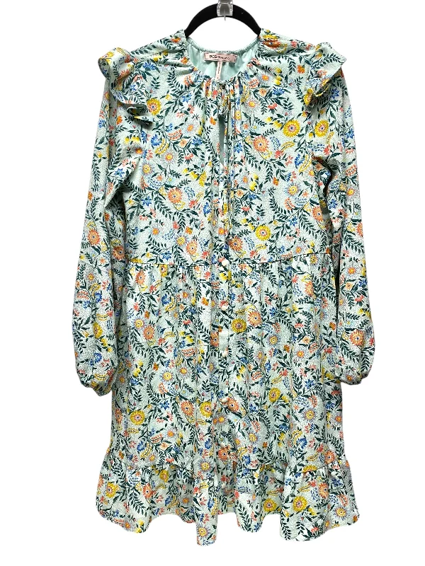 Dress Casual Short By Bcbgeneration In Floral Print, Size: 8 High-end floral dresses