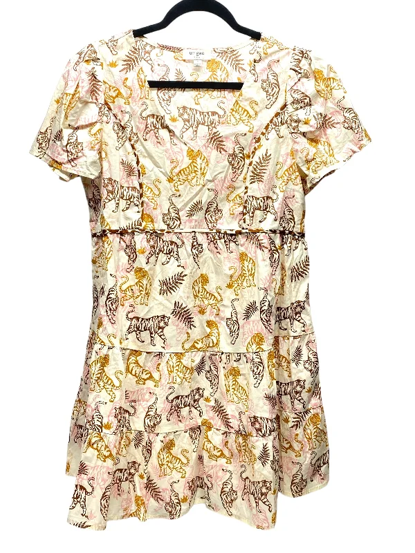 Dress Casual Short By Umgee In Animal Print, Size: S Midi floral dresses