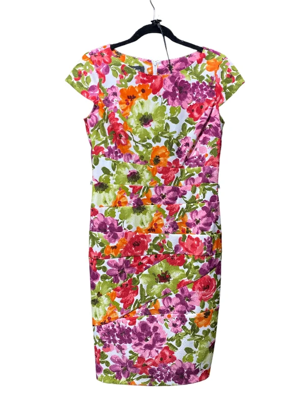 Floral Print Dress Casual Short Agb, Size 6 Boho floral dresses