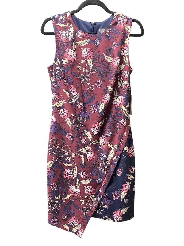 Floral Print Dress Casual Short Vince Camuto, Size 6 Knitted floral dresses