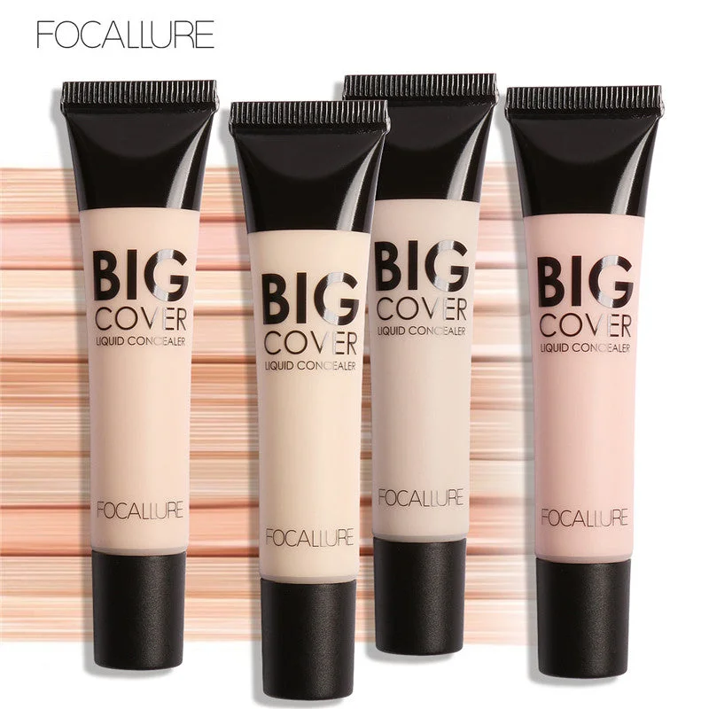 FOCALLURE Face Concealer Cream Pro Contour Makeup Liquid Concealer Makeup Natural Foudantion Cream 4 Colors Wedding guest unclassified dresses