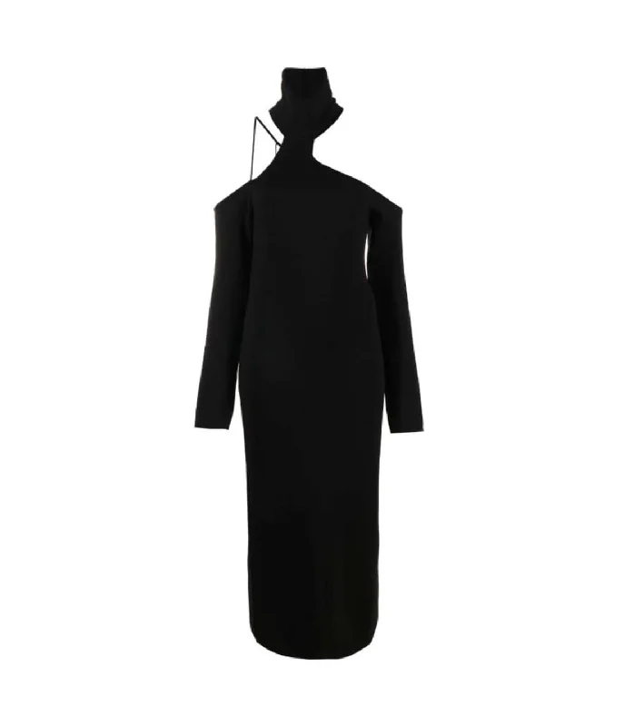 Toris Dress in Black Wrap unclassified dresses