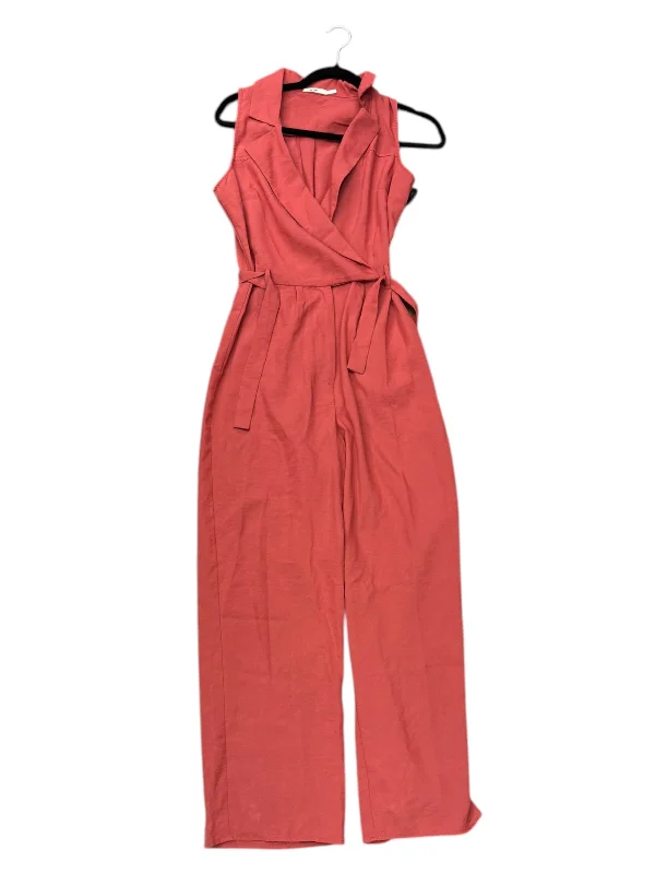 Jumpsuit By Mi Ami In Red, Size: Sp Printed unclassified dresses