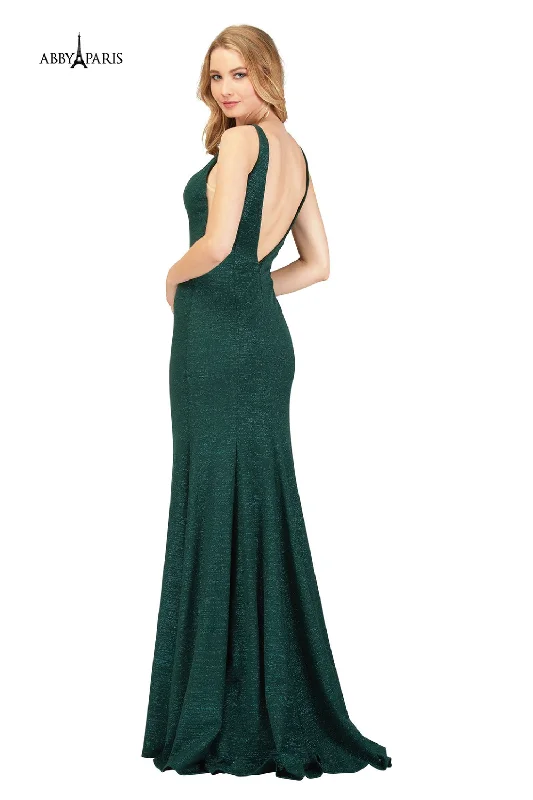 Lucci Lu 90003 Emerald Green Glitter Stretch Knit Dress - Size 20 Luxury unclassified dresses