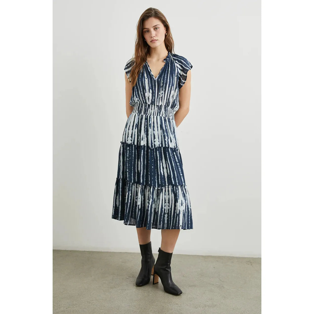 Rails Amellia Dress in Indigo Nile Knitted unclassified dresses