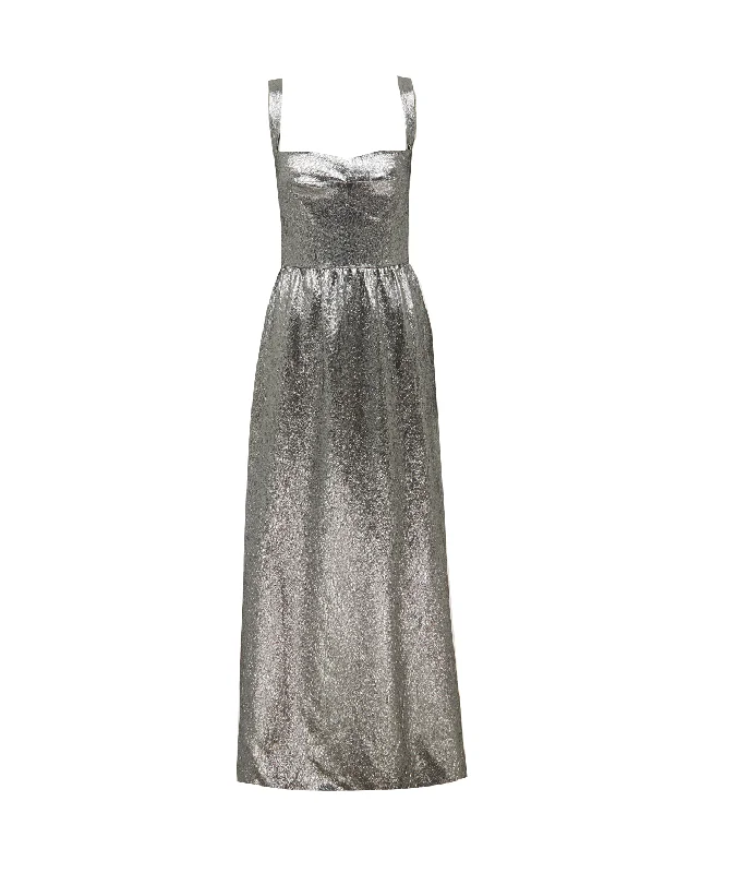 Rachel Bodice Gown in Silver Comfortable unclassified dresses