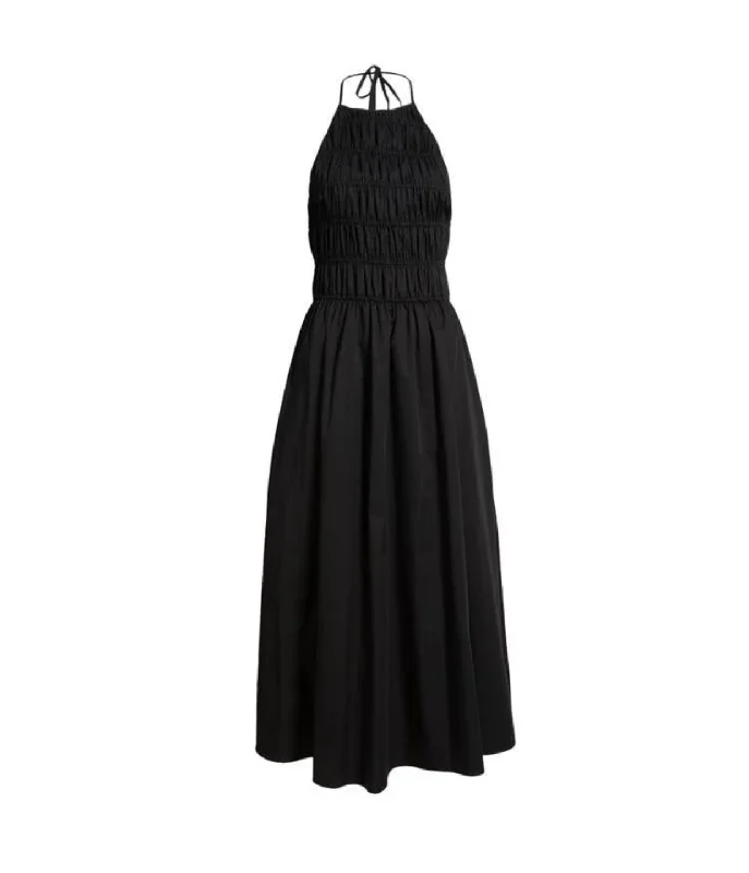 The Meira Dress in Noir Long unclassified dresses