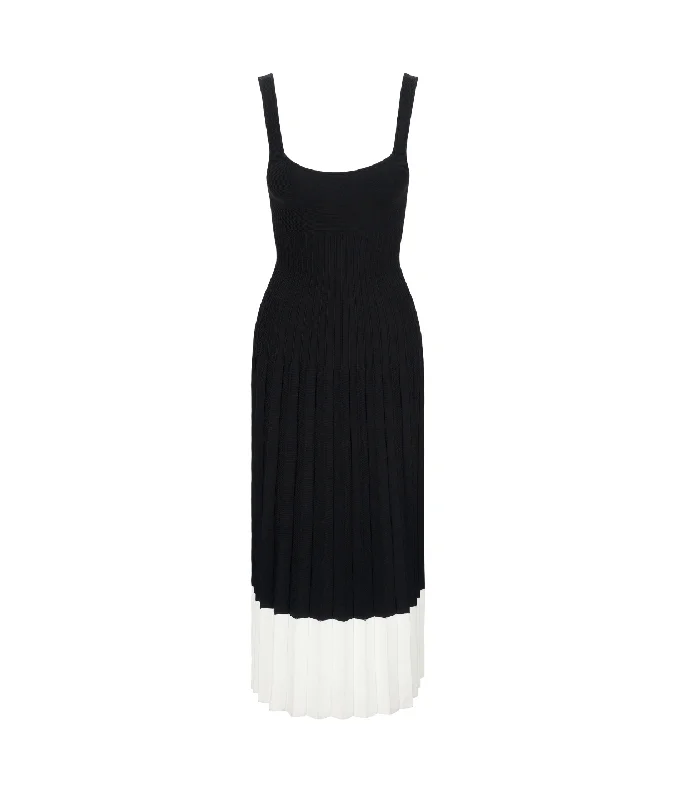 Ellison Dress in Black and Ivory Anniversary unclassified dresses