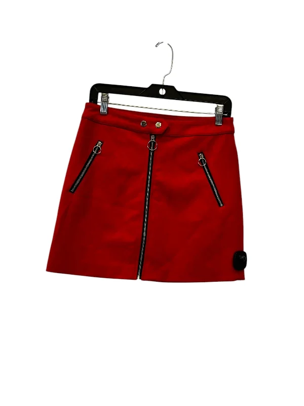 Skirt Mini & Short By Forever 21 In Red, Size: M Mini Skirt Outfit