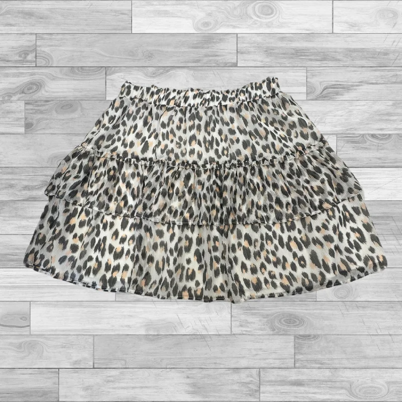 Skirt Mini & Short By Loft In Animal Print, Size: M Mini Skirt Trend