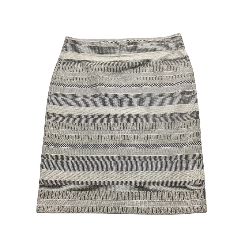 Skirt Mini & Short By Loft In Blue & White, Size: S Front Pocket Mini Skirt