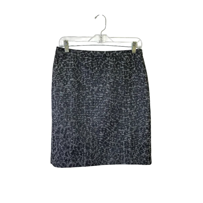 Skirt Mini & Short By Loft In Grey, Size:4P Boho Mini Skirt