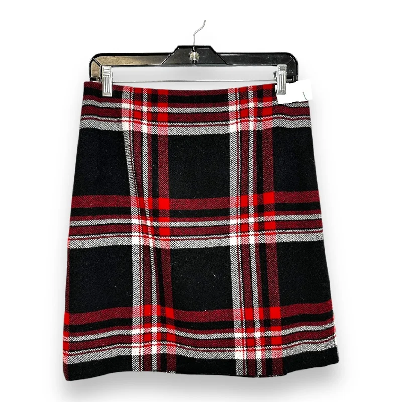 Skirt Mini & Short By Talbots O In Plaid, Size: 6petite Polka Dot Skirt