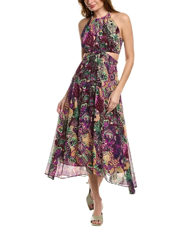 A.L.C. Waverly Silk Maxi Dress Trendy Maxi Skirt