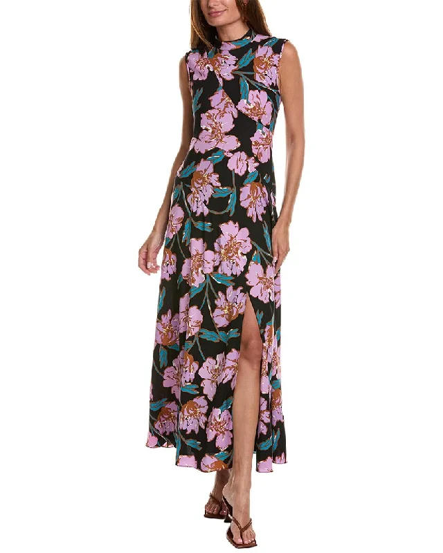 Diane von Furstenberg Edie Maxi Dress Floral Maxi Skirt