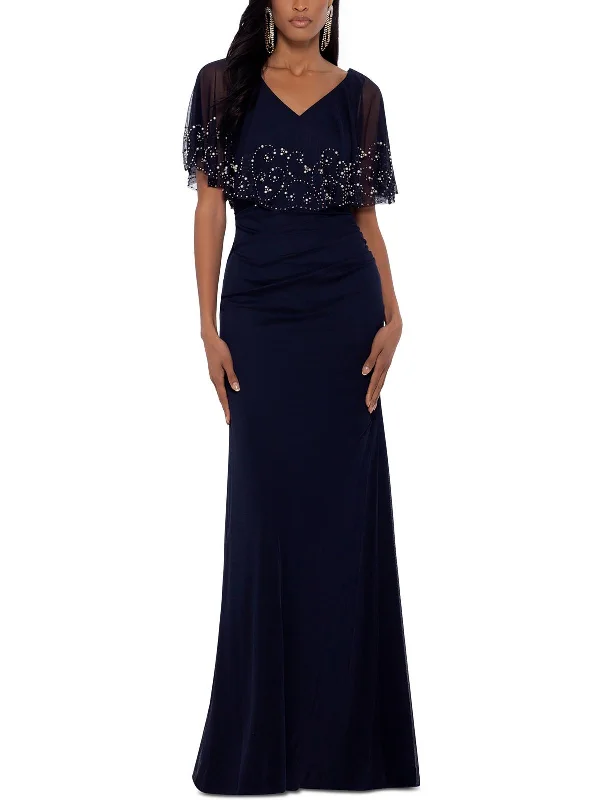 Womens Embellished Maxi Evening Dress Bold Maxi Skirt