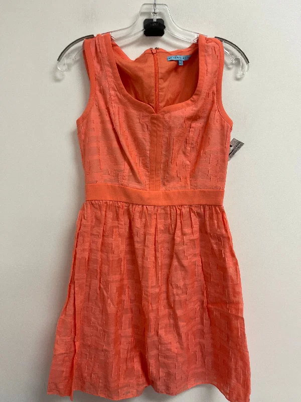 Dress Casual Midi By Antonio Melani In Orange, Size: S Soft Wool Midi