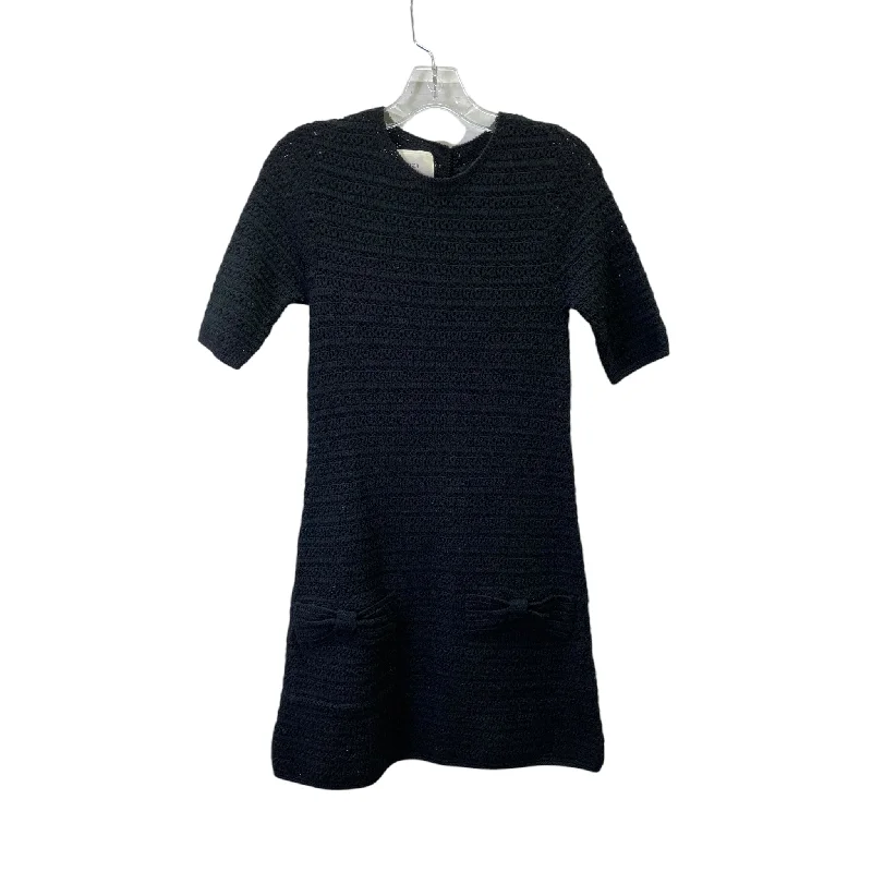 Dress Sweater By Marlene Birger In Black, Size:Xs Classic Knit Sweater