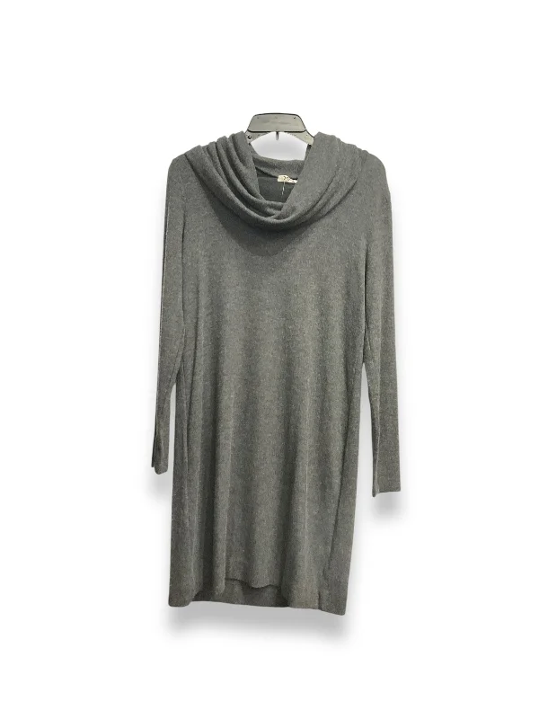 Dress Sweater By Michael Stars In Grey, Size: S Sweater Dress Glam