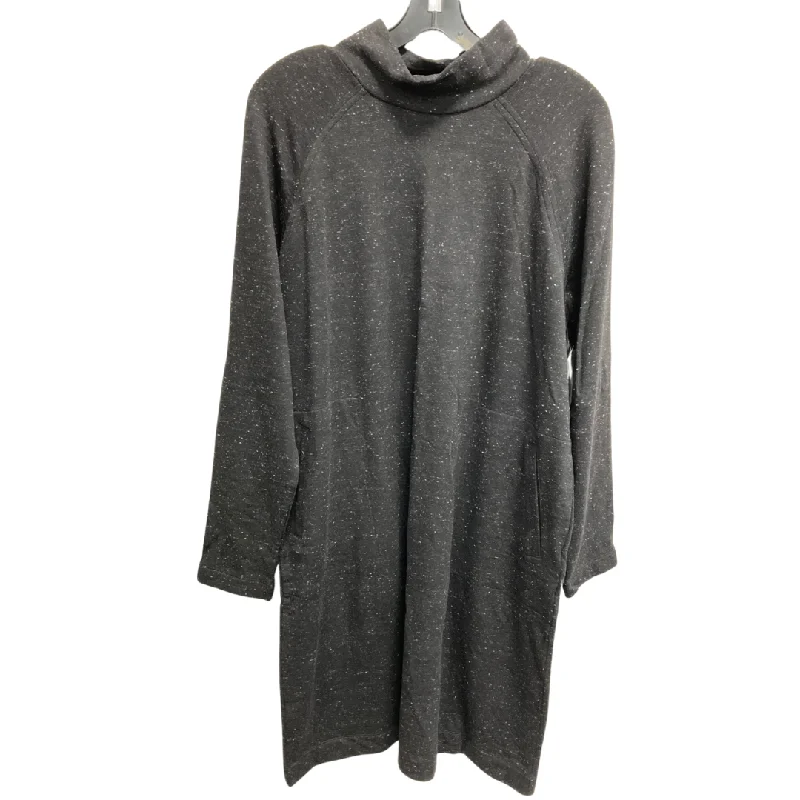 Dress Sweater By Pure Jill In Grey, Size: M Cozy Knit Gown